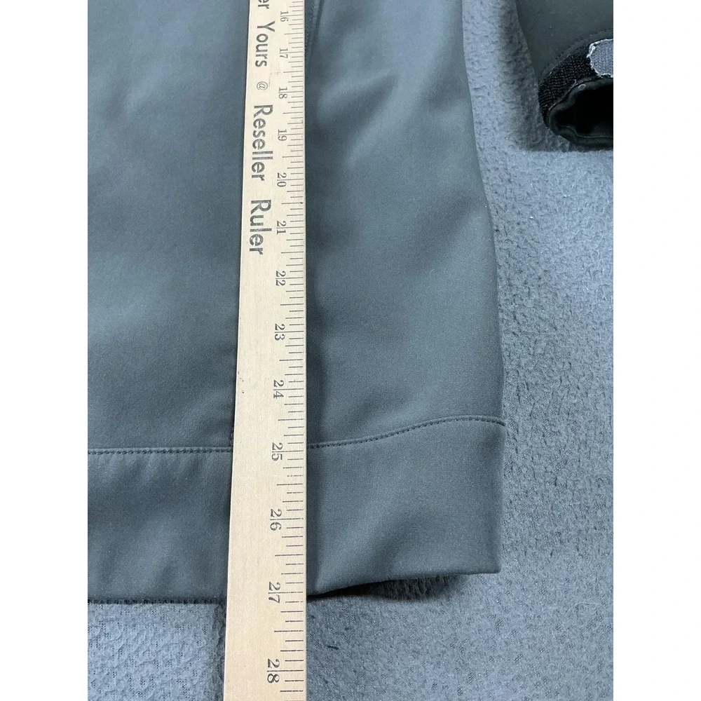 North Face Apex Jacket Mens XL Gray Softshell Fleece Lined‎ Windbreaker Hiking